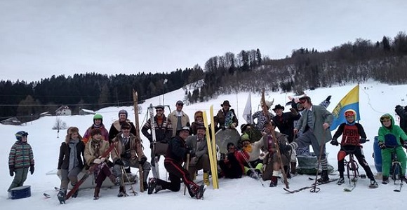 Fotorelacja z zawodów w stylu retro o Puchar Burmistrza, które odbyły się 24 lutego 2019 r. w Suchej Dolinie
