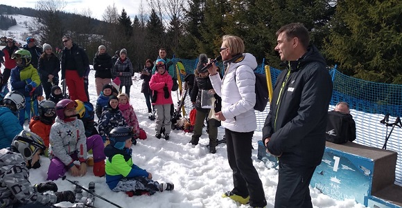 Relacja foto z Gminnych Zimowych Igrzysk Slalom Gigant Dwie Doliny Muszyna-Wierchomla, które odbyły się 03.03.2019 roku
