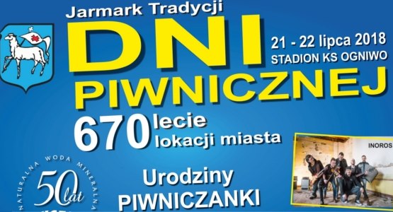 Dni Piwnicznej 2018: Wielkie jubileusze i jarmark tradycji