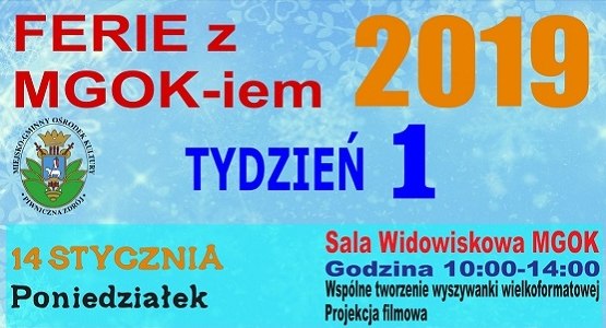 FERIE 2019 Z MGOK-IEM